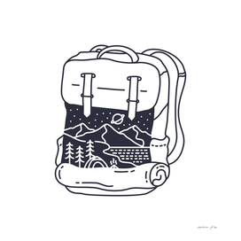 Nature Inside The Backpack