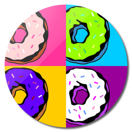 Donut Pop Art