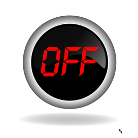 off stop button icon