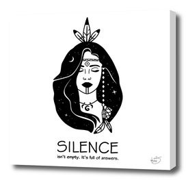 Silence isn't empty. It's full of answers