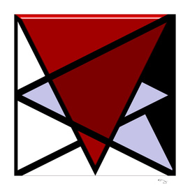 Four Triangles - Broken Lilac