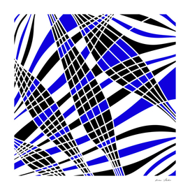 Abstract pattern - blue.