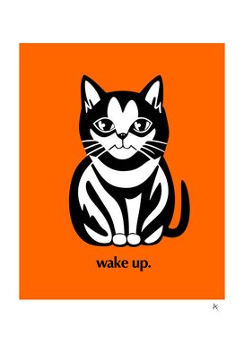 Cat - wake up
