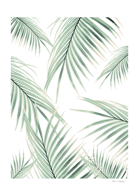 Green Palm Leaves Dream #3 #tropical #decor #art