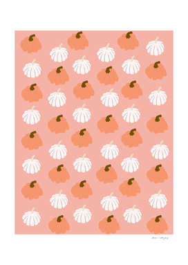 Little Pumpkins Pattern #1 #halloween #pattern #decor #art