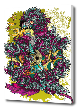 Psychedelic art Graphic design fictional Character