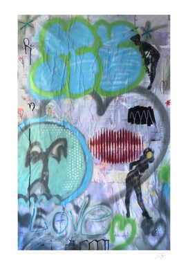 Graffiti bombing | Pop art | Street-art aesthetics