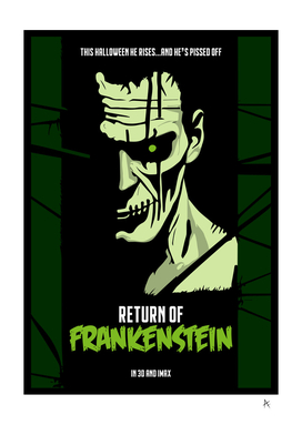 Return of Frankenstein - Movie Poster Concept