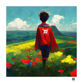 Boy with a Red Cape