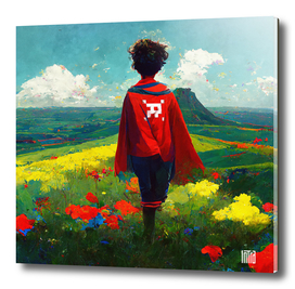 Boy with a Red Cape