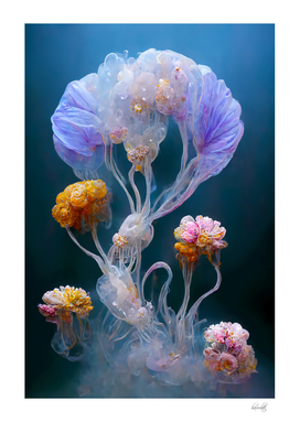 Underwater flowers