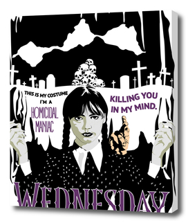 WEDNESDAY - THE ADDAMS FAMILY