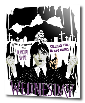 WEDNESDAY - THE ADDAMS FAMILY