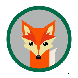 Fox Fox Cub Animal Wild Animal Sticker Drawing
