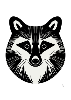 Raccoon Furry Cute Animal Forest