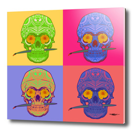 colored boxed skulls_artprint