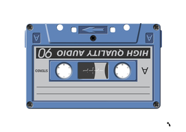 Cassette Tape Audio Music Songs Sound Vintage