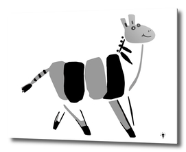 Cute Zebra, print for kids