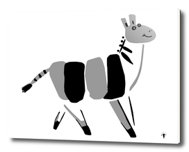 Cute Zebra, print for kids