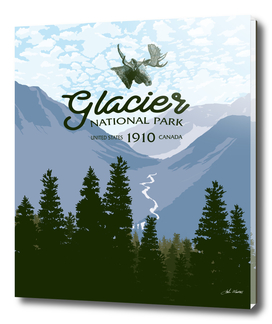 Glacier National Park Valley