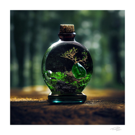 Magic Garden in the bottle