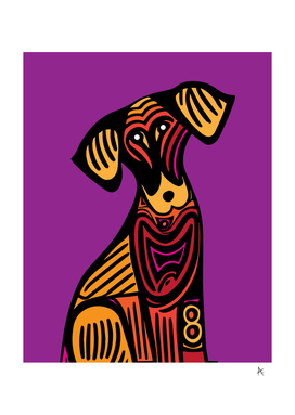 Picasso Style Dog