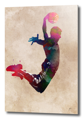 Basketball player sport art #basketball