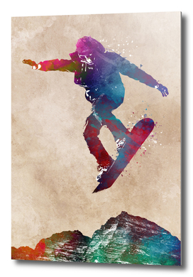 Snowboard sport art #snowboard