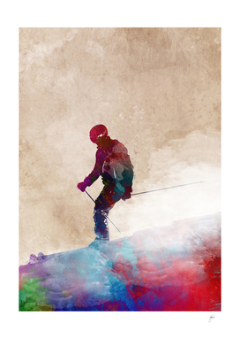 Ski sport art #ski #sport