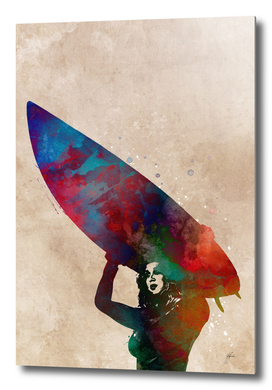 Surfer sport art #surfer #sport
