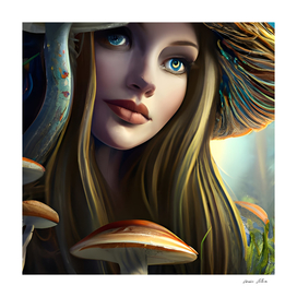 Fairytale Mushroom Fairy