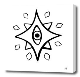 The Star of David, the all-seeing eye