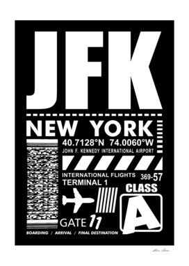 John F. Kennedy International Airport, JFK New York