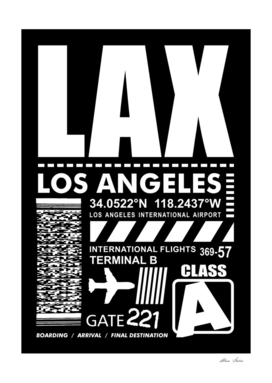 Los Angeles International Airport LAX