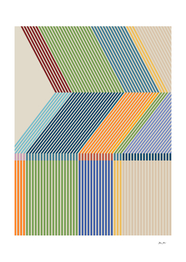 Linear Bauhaus Pattern 2