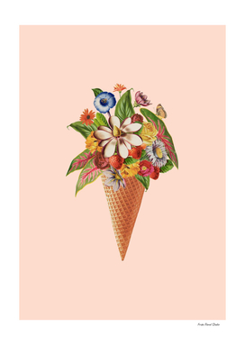 Botanical Pink Ice Cream
