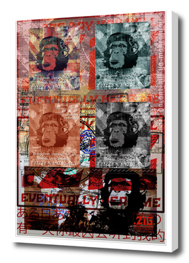 ZiG Stamped 4 chimps (Apocalypse Edition)