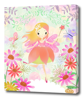 fairy in the garden.