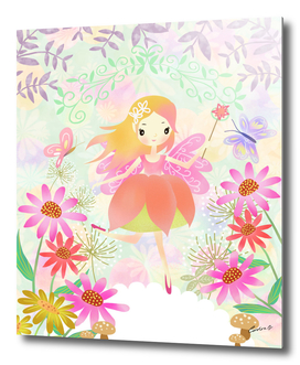 fairy in the garden.