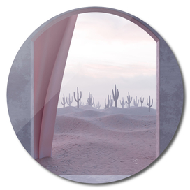 Desert and Chill 3D Surrealism Render Artwork