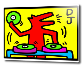 keith lovers haring Dj Dog  famous old