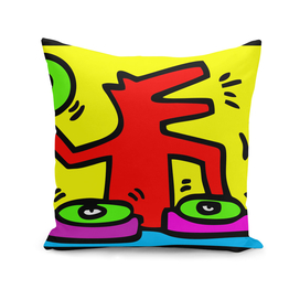 keith lovers haring Dj Dog  famous old