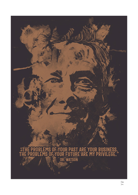 Dr. Watson Quote Artwork