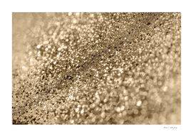 Gold Bokeh Glitter #1 (Faux Glitter) #decor #art