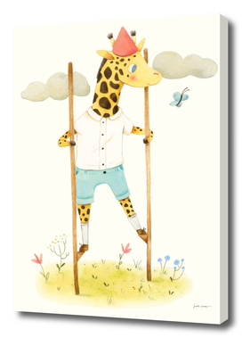 Giraffe on Stilts