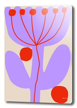 Abstract Shapes Flower Print 10