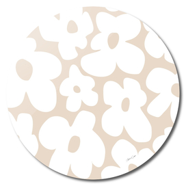 Abstract Shapes Flower Pattern Print 12