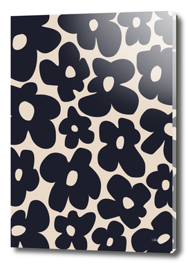Abstract Shapes Flower Pattern Print 13