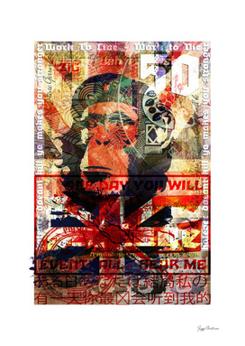 Zig Stamped Chimp (Blue Blood Edition)