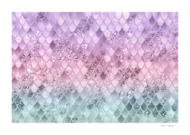 Mermaid Glitter Scales #2a (Faux Glitter) #shiny #decor #art